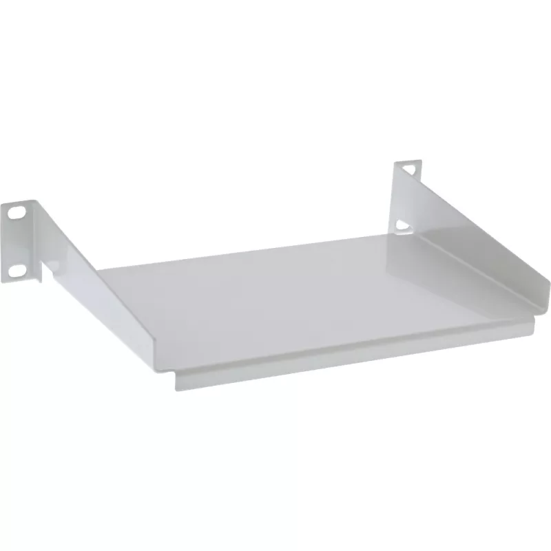 Prateleira InLine 10 polegadas, 160 mm, 10 kg, 1U, RAL 7035 cinzento