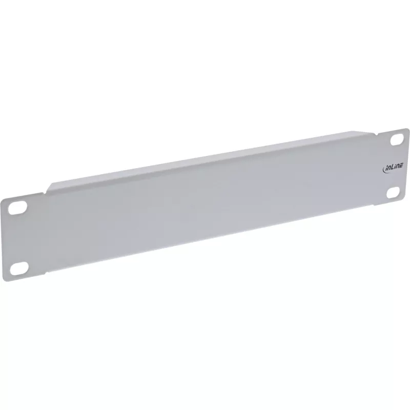Placa cega InLine 19109J 10 polegadas RAL 7035 cinzento