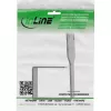 Suporte de cabos InLine 19110R metal 50x60mm preto