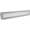 Placa cega InLine 19 polegadas 19111G perfurada cinzento RAL 7035