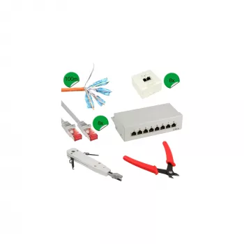 Cabo de rede InLine 20155I 100 m Cat6 S/FTP (S-STP)