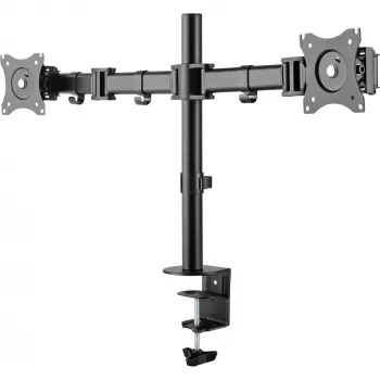 Suporte de secretária InLine, para 2x TFT/LCD/LED até 68 cm (27 polegadas), máx. 2x8 kg