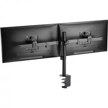 Suporte de mesa InLine para 2x ecrã LCD/LED até 81cm 32 polegadas máx. 9kg 23108E