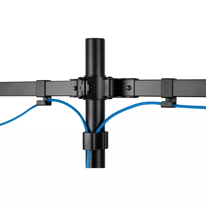 Suporte de mesa InLine para 2x ecrã LCD/LED até 81cm 32 polegadas máx. 9kg 23108E