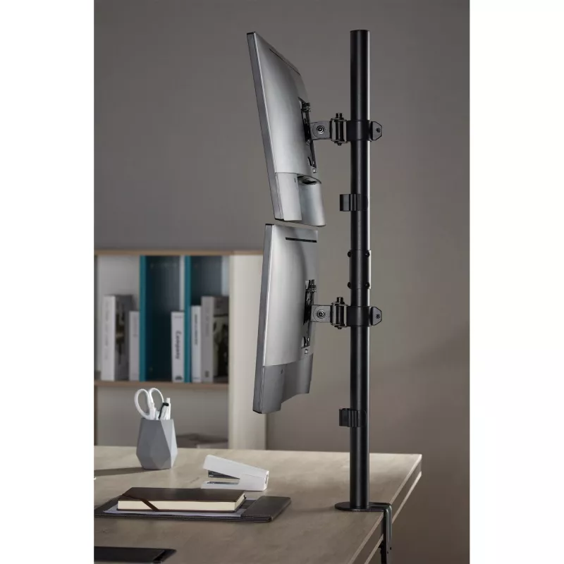 Suporte de mesa InLine para 2x TV/LED/TFT até 81cm 32 polegadas máx. 9kg