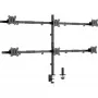 Suporte de mesa InLine para 6x TV / LED / TFT até 81cm 32 polegadas máx. 7kg preto