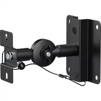 Suporte de parede para colunas InLine 23126B preto conjunto de 2