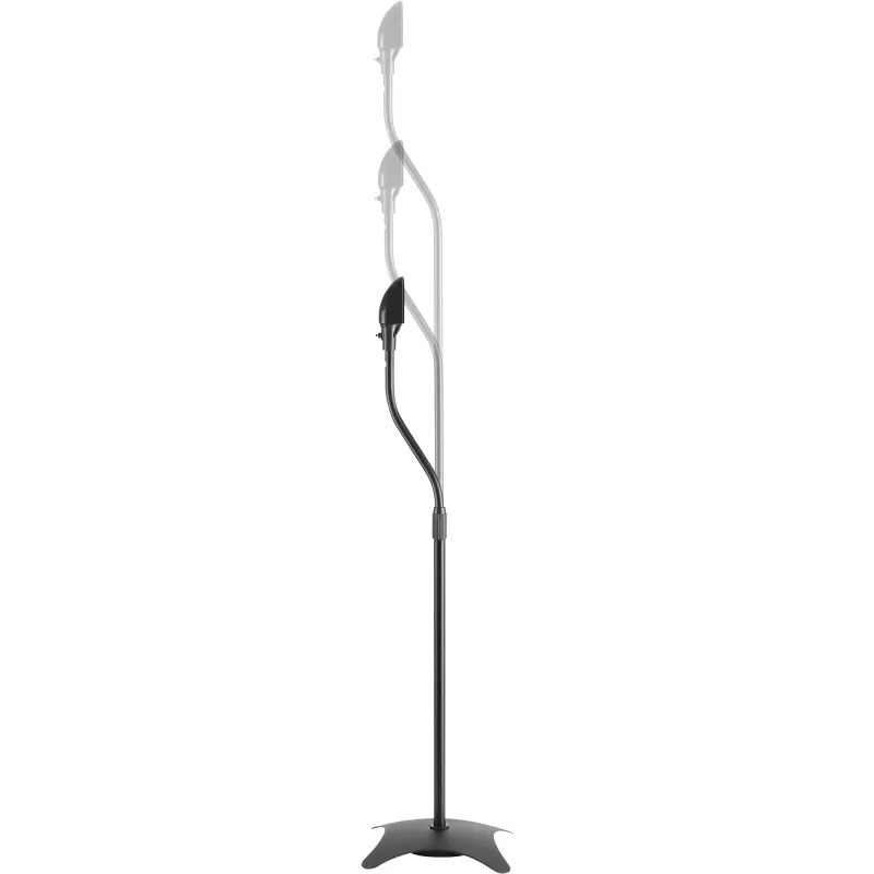 Suporte para colunas InLine 23126C 68-110cm preto 2 unidades