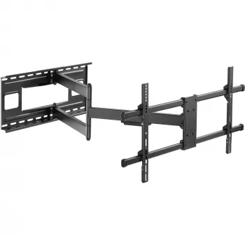 Suporte de parede para TV InLine XL braço Full-Motion, para televisores de ecrã plano 43-80 polegadas, máx. 50kg