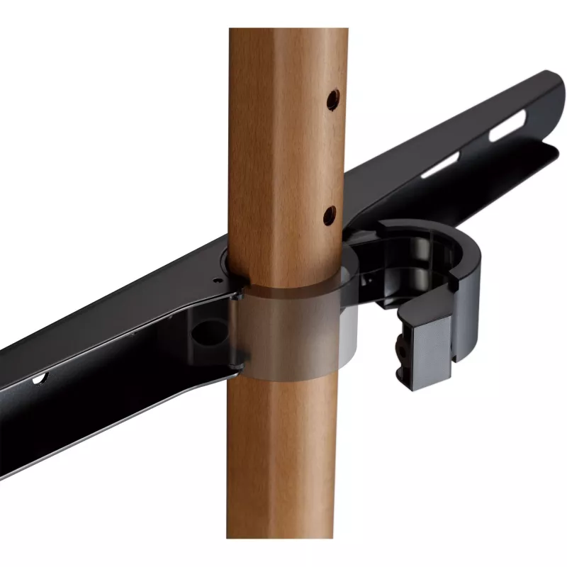 Suporte de TV InLine woodstand, tripé, para ecrãs 45 polegadas–65 polegadas (114–165 cm), máx. 40 kg