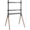 Suporte de TV InLine woodstand Studio, para ecrãs 49 polegadas-70 polegadas (124-178cm), máx. 40kg