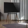 Suporte de TV InLine woodstand Studio, para ecrãs 49 polegadas-70 polegadas (124-178cm), máx. 40kg