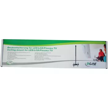 Suporte de teto plano e inclinado InLine para TFT / LED / Plasma 32-55 polegadas até 50 kg