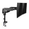 Suporte de mesa InLine com elevador para dois monitores até 82 cm (32 polegadas), 9 kg