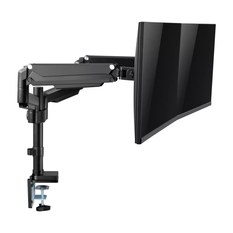 Suporte de mesa InLine com elevador para dois monitores até 82 cm (32 polegadas), 9 kg