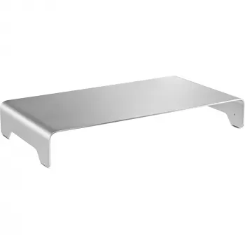 Plataforma para monitor InLine em alumínio 63 mm máx. 10 kg autónoma prateada 23175A