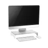 Plataforma para monitor InLine em alumínio 63 mm máx. 10 kg autónoma prateada 23175A