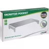 Plataforma para monitor InLine em alumínio 63 mm máx. 10 kg autónoma prateada 23175A