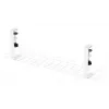 InLine 23190H Grelha de gestão de cabos 60 cm para montagem sob a secretária, branco