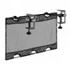 Calha para cabos InLine 23199B preta rede de arrumação sob a secretária 610x240x390 mm