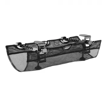 Calha para cabos InLine 23199B preta rede de arrumação sob a secretária 610x240x390 mm