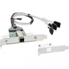 Placa de interface SATA InLine SFF-8644 4x SATA