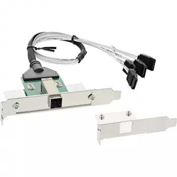 Placa de interface SATA InLine SFF-8644 4x SATA