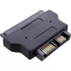 Adaptador SATA InLine 22 pinos do lado do cabo para Slimline SATA 13 pinos PCB