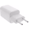 InLine fonte de alimentação USB, carregador USB-A + USB-C, 33W, PD + QC, branco