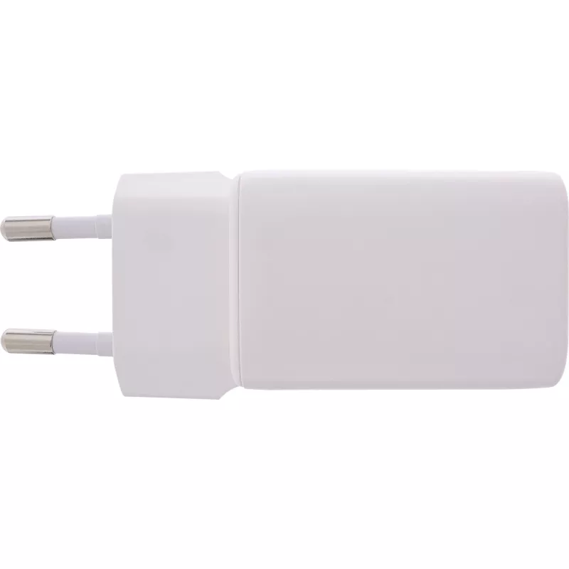 InLine fonte de alimentação USB, carregador USB-A + USB-C, 33W, PD + QC, branco
