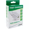 InLine fonte de alimentação USB, carregador USB-A + USB-C, 33W, PD + QC, branco