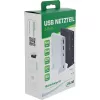 InLine Fonte de alimentação USB GaN, 4 portas, 2x USB-C + 2x USB-A, 120 W, preto (31515B)