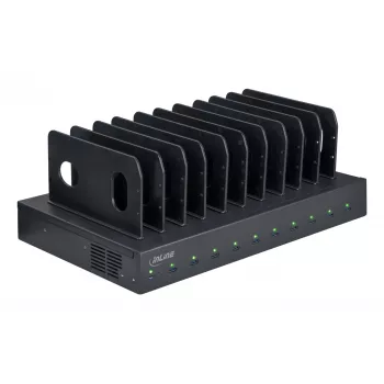 Carregador móvel universal InLine 31516B preto carregamento rápido AC para interiores