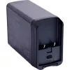 Carregador móvel universal InLine 31516D preto carregamento rápido AC para interiores
