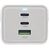 Fonte de alimentação USB InLine, carregador GaN, 2x USB-C, 1x USB-A, PD 3.0, tomada de segurança