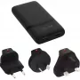 Fonte de alimentação USB carregador InLine 31519B Dual USB-C 65W adaptador de rede com duas portas USB-C