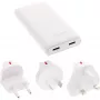 Fonte de alimentação USB InLine 31519C Dual USB-C 65W – conectores Dual USB-C, 65 W de potência total