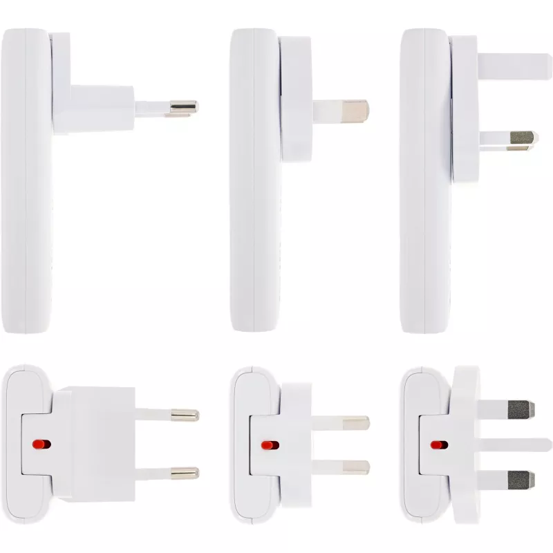 Fonte de alimentação USB InLine 31519C Dual USB-C 65W – conectores Dual USB-C, 65 W de potência total