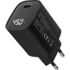 Fonte de alimentação USB PD InLine, carregador GaN, 1 porta, USB-C, 45W, com ecrã