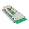 Painel multi-portas InLine 2x Molex 4 pinos para 12 x conector de ventoinha 3 pinos para 12 ventoinhas