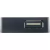 Hub USB 2.0 InLine 4 portas, conector macho Type-A para 4x conector fêmea Type-A, preto, 30 cm