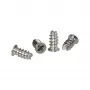 Parafusos para ventoinha InLine 5,0x10,0mm prateados embalagem de 2.000 unidades