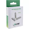 Parafusos para ventoinha InLine 5x16 mm prateados embalagem de 50 unidades