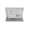 Parafusos para ventoinha InLine 5x16mm prateados embalagem de 100 unidades