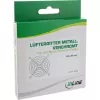 Grelha de proteção para ventoinha InLine em metal cromado, 92x92mm