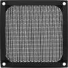 Filtro de alumínio para grelha de ventoinha InLine, preto, 92x92 mm