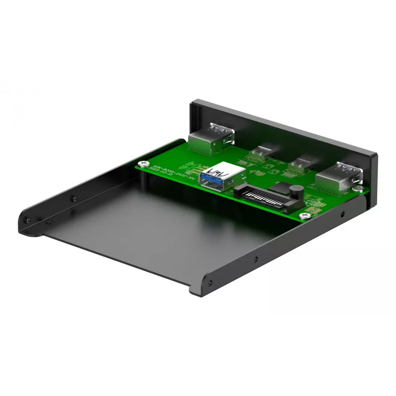 InLine 33456C tampa para baía de unidade 8,89 cm (3,5 polegadas) tampa para portas I/O preta