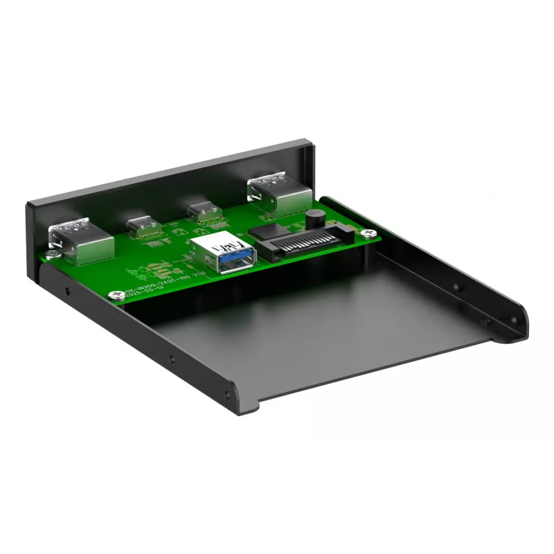 InLine 33456C tampa para baía de unidade 8,89 cm (3,5 polegadas) tampa para portas I/O preta
