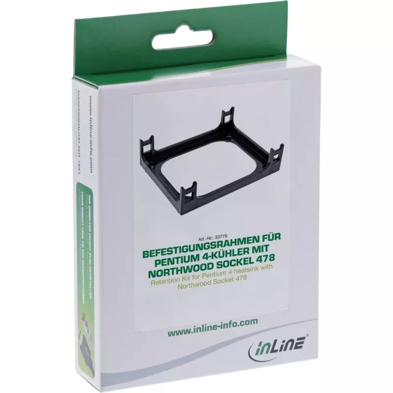 Kit de suporte InLine para dissipador Pentium 4 com socket Northwood 478