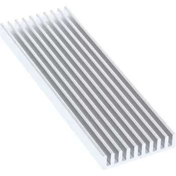 Dissipador para SSD InLine, aletas de refrigeração / dissipador, adequado para SSD M.2